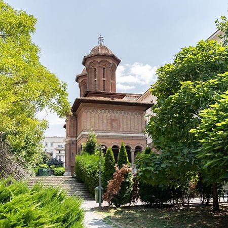 Elegant Studio In The Heart Of The Town Bukarest Exterior foto
